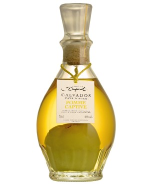 Calvados Pomme Captive – Pomme dans la bouteille | Dupont