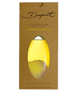 Calvados Pomme Captive – Une vraie pomme dans la bouteille | Domaine Dupont