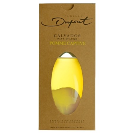 Calvados Pomme Captive – Une vraie pomme dans la bouteille | Domaine Dupont