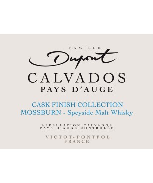Calvados Cask Finish Mossburn – Whisky du Speyside | Domaine Dupont