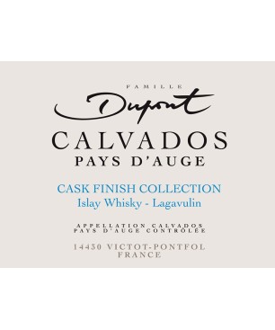 Calvados Cask Finish Lagavulin Islay | Fût Whisky Tourbé | Calvados-Boutique