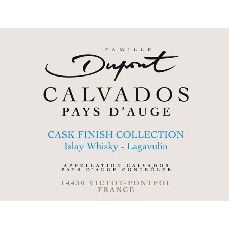 Calvados Cask Finish Lagavulin Islay | Fût Whisky Tourbé | Calvados-Boutique