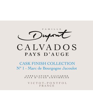 Calvados Cask Finish Marc de Bourgogne Jacoulot – AOC Calvados du Pays d'Auge