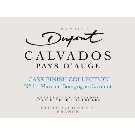 Calvados Cask Finish Marc de Bourgogne Jacoulot – AOC Calvados du Pays d'Auge