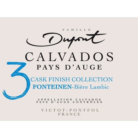 Calvados Cask Finish 3 Fonteinen – Finition en fûts de bière | Domaine Dupont