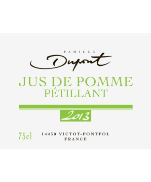 Jus de Pomme Pétillant sans Alcool, 75 cl et 33 cl | Dupont