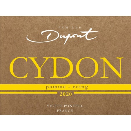 Cidre Cydon | Pétillant naturel de pomme et de coing | Domaine Dupont