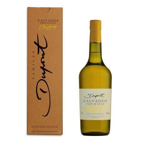 Calvados Original Dupont – Eau-de-vie de Pomme Normande Vieillie 2 Ans