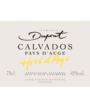 Calvados Hors d'Âge AOC Pays d'Auge – Domaine Dupont