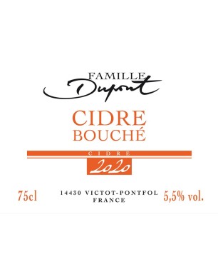 Cidre Bouché Bio du Pays d'Auge | Domaine Dupont
