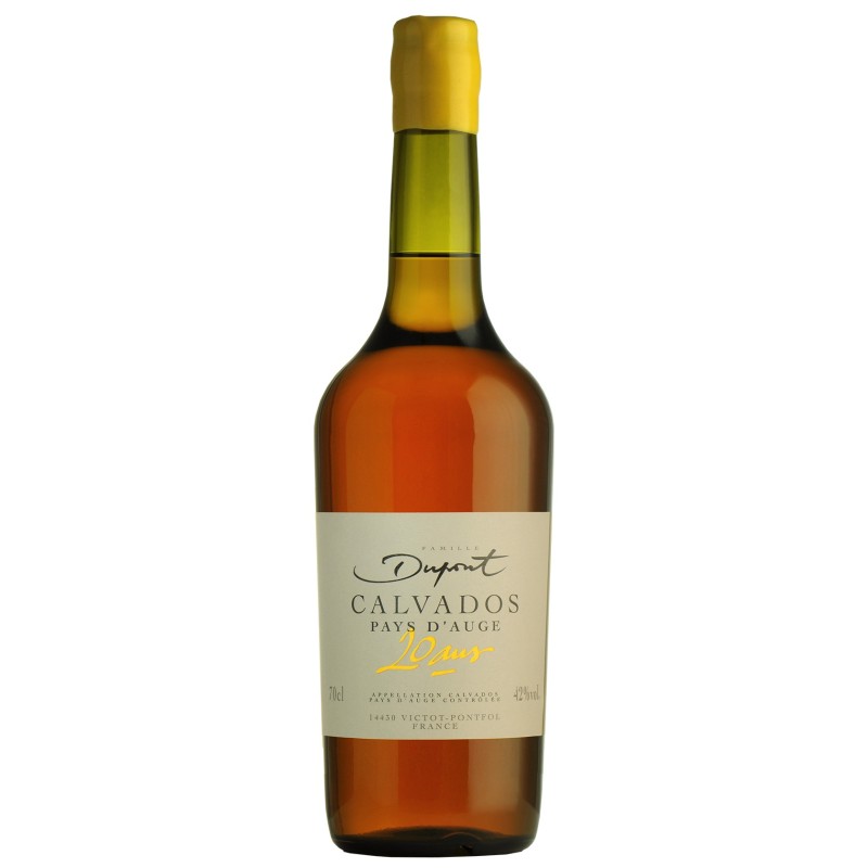Calvados 20 ans AOC Pays d'Auge – Domaine Dupont Calvados 20 ans AOC Pays d'Auge – Domaine Dupont