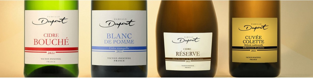 Cidres Millésimés Non Pasteurisés | Domaine Dupont Pays d'Auge